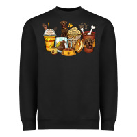 Black labrador retriever coffee cups Heavyweight Sweatshirt - Zillion Design Studio