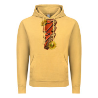 Vintage Mustard sport basketball lightning bolt Vintage Hoodie - texasbilliewilder