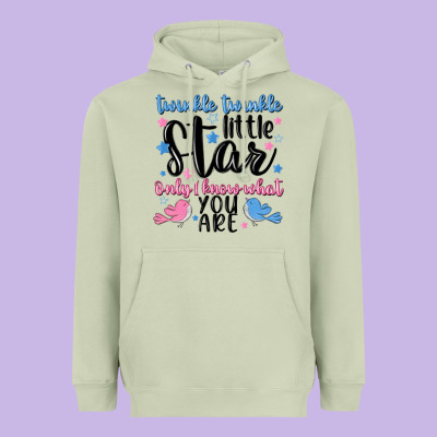 Twinkle Twinkle Little Star Heavyweight Hoodie Designed By Maliassmallbusiness