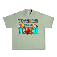 Oil Green teachers gonna teach Urban Heavy Tee - Zillion Design Studio