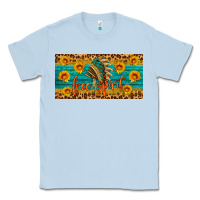 Dusty Blue free spirit license plate Classic Tee - HRA Design Shop