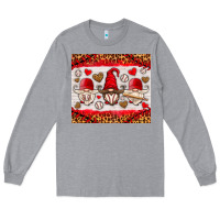Heather Grey baseball gnome Long Sleeve Tee - HRA Design Shop