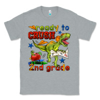 Heather Grey ready to crush 2nd grade Classic Tee - BundleAndBundleShop