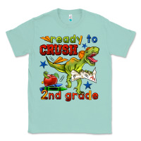 Seafoam ready to crush 2nd grade Classic Tee - BundleAndBundleShop
