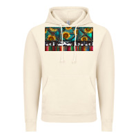 Vintage Artic Rusty Sunflowers with Cowhide and Turquoise Vintage Hoodie - RanaPortraitStore