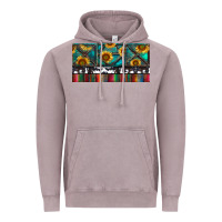 Vintage Zinc Rusty Sunflowers with Cowhide and Turquoise Vintage Hoodie - RanaPortraitStore