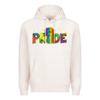 Pale Pink Western Pride Premium Hoodie - BundleAndBundleShop
