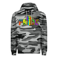 Slate Camo Western Pride Premium Hoodie - BundleAndBundleShop