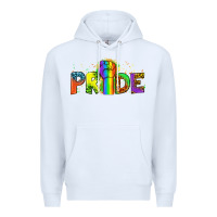 White Western Pride Premium Hoodie - BundleAndBundleShop