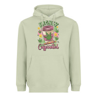Matcha highly caffeinated Heavyweight Hoodie - MaliasSmallBusiness