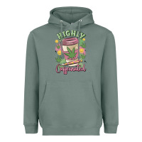 Sage highly caffeinated Heavyweight Hoodie - MaliasSmallBusiness