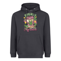 Smoke highly caffeinated Heavyweight Hoodie - MaliasSmallBusiness