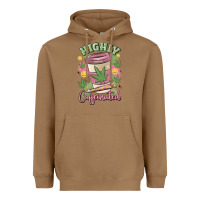 Toasted Coconut highly caffeinated Heavyweight Hoodie - MaliasSmallBusiness