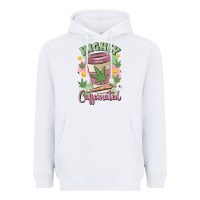 White highly caffeinated Heavyweight Hoodie - MaliasSmallBusiness