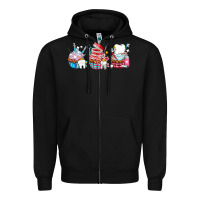 Black dental cupcakes Zipper Hoodie - AdoDesignShop