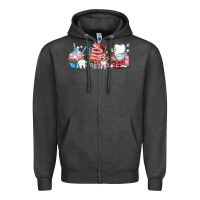 Charcoal Heather dental cupcakes Zipper Hoodie - AdoDesignShop