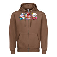 Chestnut dental cupcakes Zipper Hoodie - AdoDesignShop