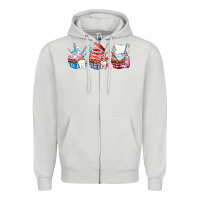 Dove Grey dental cupcakes Zipper Hoodie - AdoDesignShop