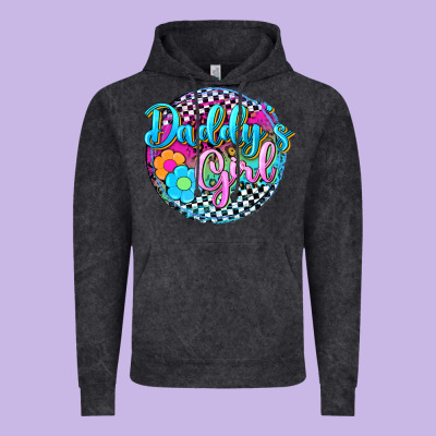 Daddy's Girl Vintage Hoodie Designed By Zillion Design Studio