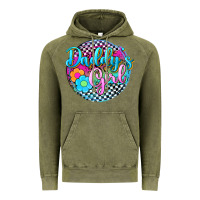 Vintage Olive daddy's girl Vintage Hoodie - Zillion Design Studio