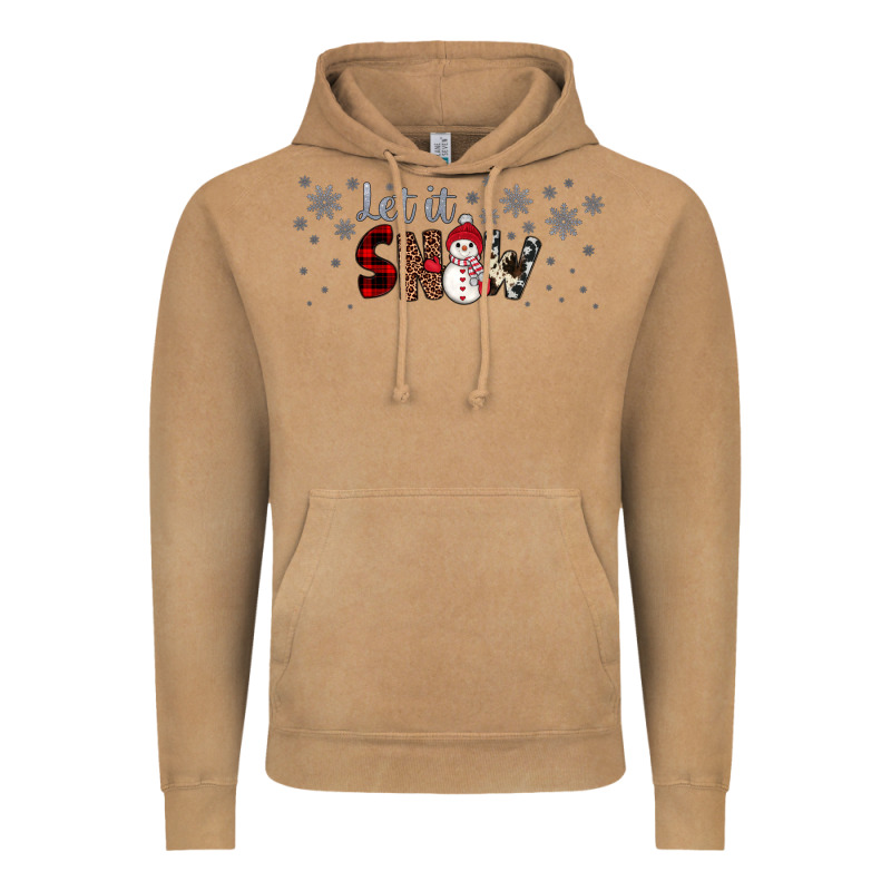 Christmas Let It Snow Vintage Hoodie by JahusDesignShop | Teevron