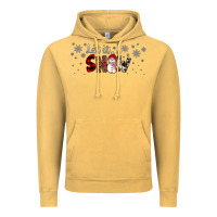 Vintage Mustard Christmas let it snow Vintage Hoodie - JahusDesignShop