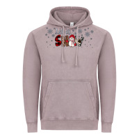 Vintage Zinc Christmas let it snow Vintage Hoodie - JahusDesignShop