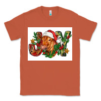 Copper christmas heifer joy Classic Tee - FaDigitalArtStudio