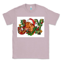 Lilac christmas heifer joy Classic Tee - FaDigitalArtStudio