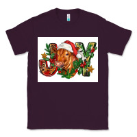 Plum christmas heifer joy Classic Tee - FaDigitalArtStudio