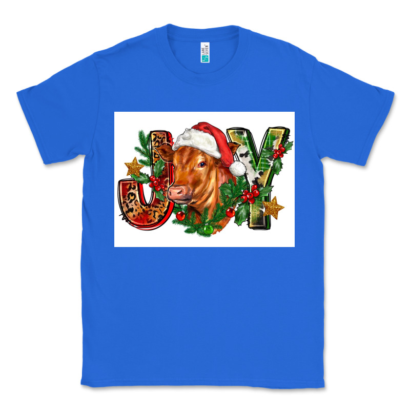 Christmas Heifer Joy Classic Tee by FaDigitalArtStudio | Teevron