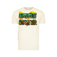 Vintage Arctic softball sister with leopard Vintage Tee - Zillion Design Studio