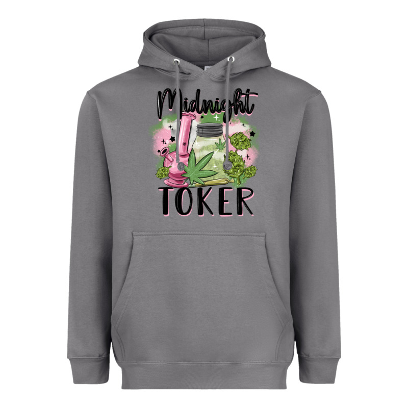 Midnight Toker Heavyweight Hoodie by MaliasSmallBusiness | Teevron