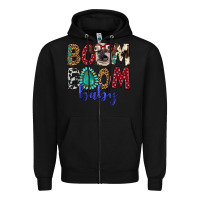 Black boom boom baby Zipper Hoodie - Artiststas