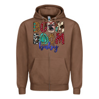 Chestnut boom boom baby Zipper Hoodie - Artiststas