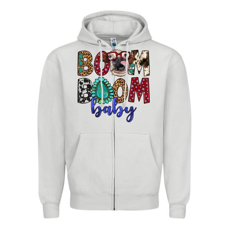 Boom Boom Baby Zipper Hoodie by Artiststas | Teevron