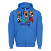 True Royal boom boom baby Zipper Hoodie - Artiststas
