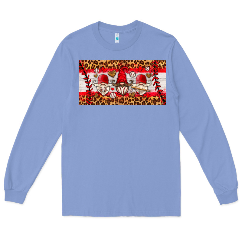 Baseball Gnome License Plate Long Sleeve Tee by HRA Design Shop | Teevron