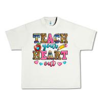 Pistachio teach your heart out Urban Heavy Tee - Zillion Design Studio