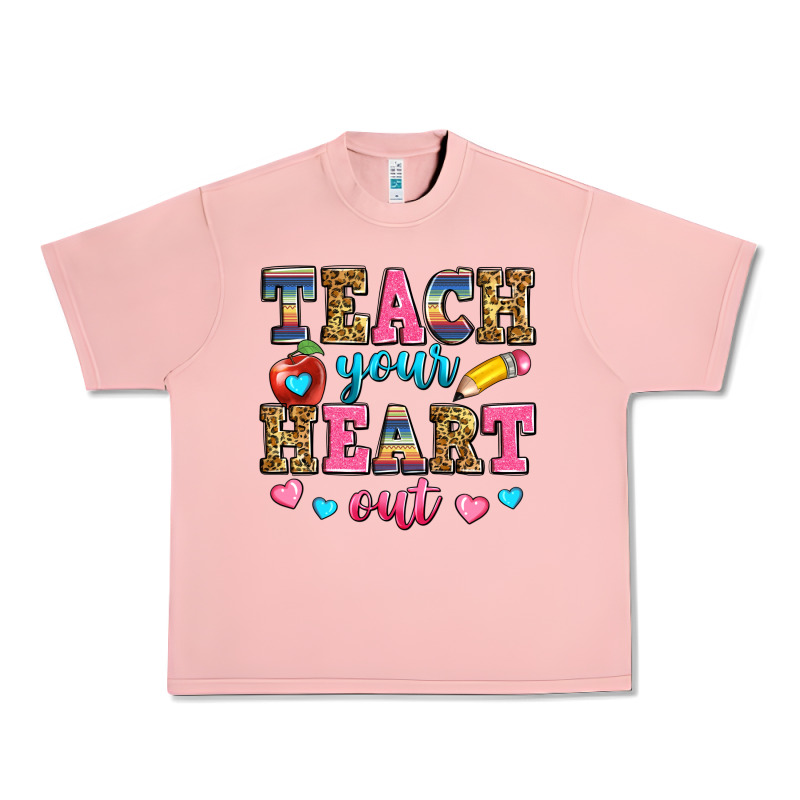 Teach Your Heart Out Urban Heavy Tee by Zillion Design Studio | Teevron