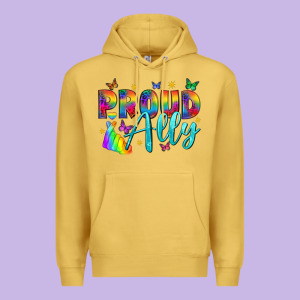 Western Proud Ally Premium Hoodie Designed By Bundleandbundleshop