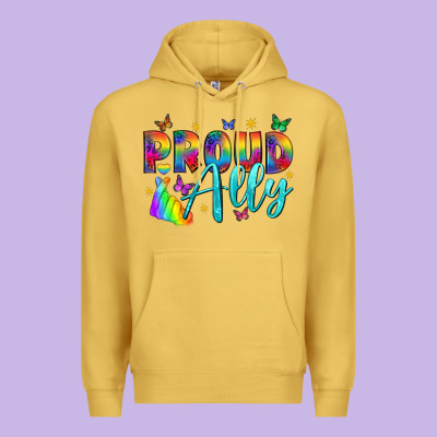 Western Proud Ally Premium Hoodie Designed By Bundleandbundleshop