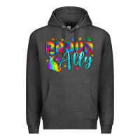 Charcoal Heather Western Proud Ally Premium Hoodie - BundleAndBundleShop