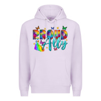 Lilac Western Proud Ally Premium Hoodie - BundleAndBundleShop
