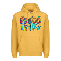 Mustard Western Proud Ally Premium Hoodie - BundleAndBundleShop