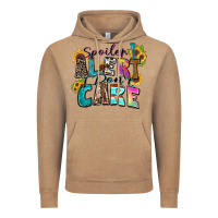 Vintage Coffee spoiler alert i don't care Vintage Hoodie - Zillion Design Studio
