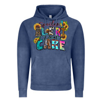 Vintage Denim spoiler alert i don't care Vintage Hoodie - Zillion Design Studio