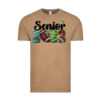 Vintage Coffee football senior 2022 Vintage Tee - BarkalooDesign