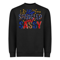 Black star spangled and sassy billie wilder Heavyweight Sweatshirt - texasbilliewilder