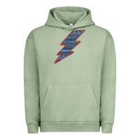 Pigment Oil Green Western Orange Border Aztec Lightning Urban Hoodie - Bettercallsaul